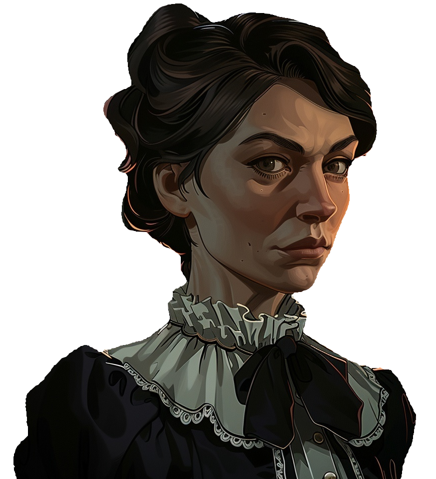 Clara Voss, the housekeeper