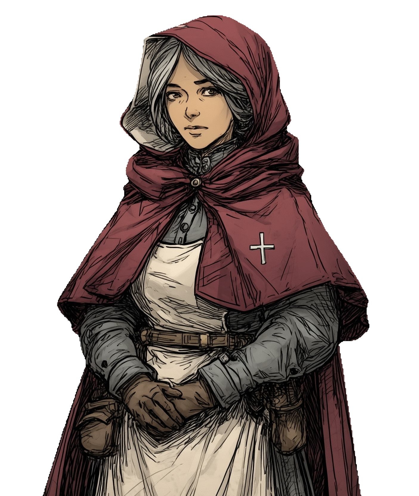 Sister Mae Aldercott, the Nurse